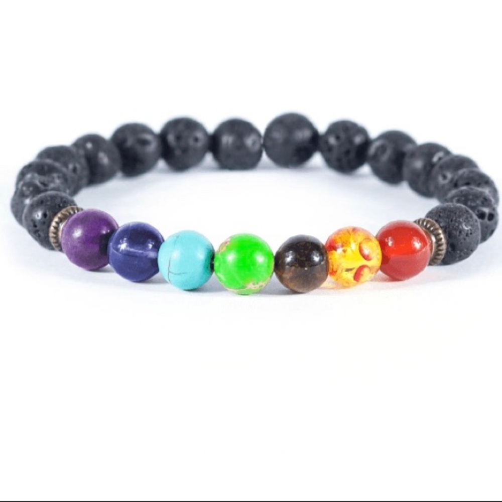 π£ 3 for $20 Lava Rock OIL DIFFUSER Bracelet - Picture 1 of 3